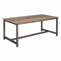 Tower Living Venetie eettafel - 140 cm - bruin