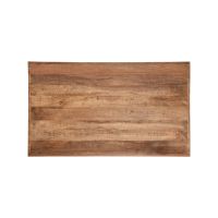 Restauranttafel 120x70x75 cm - straight edge - naturel