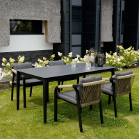 Rimini terrasstoel grijs van het woonmerk Les