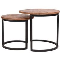 Salontafel Set Duo 50x50x45 cm