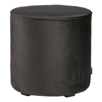 Sara poef hoog velvet