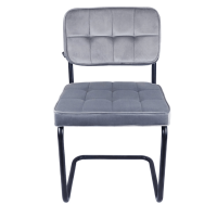 Kick Ivy buisframe stoel velvet