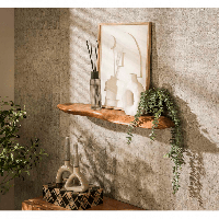 Boka organische wandplank - 90 cm - naturel