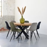 Capri eetkamerstoel velvet