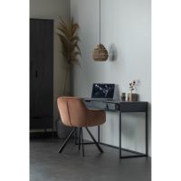 Silas bureau essen blacknight 140x44 cm