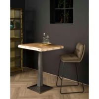 Bistro bartafel - 80 cm - bruin