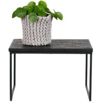 Woood Bijzettafel Sharing Vierkant Zwart 38x60x60 cm - OUTLET A