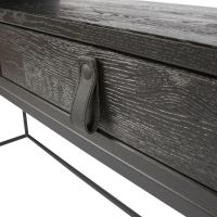 Silas bureau essen blacknight 140x44 cm