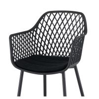 DS4U Zitkussen voor kuipstoel - zwart