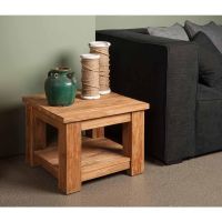 Lorenzo bijzettafel - 60 cm - bruin