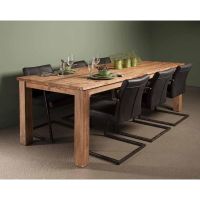 Lorenzo eettafel - 160 cm - bruin