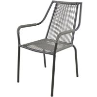 Shelo terrasstoel grijs van het woonmerk Les