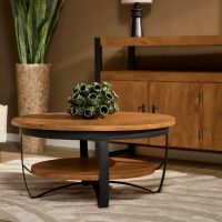 Ronde salontafel Paras - ø90 cm - naturel