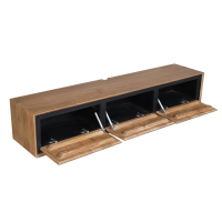 Zwevend tv-meubel RichWood 160 cm - naturel