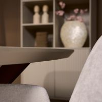 Eettafel Madison 240 cm Deens Ovaal - zand/brons