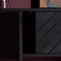 Starfurn Zwevend tv-meubel New York 200 cm - zwart