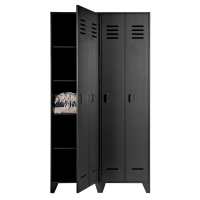 Lockerkast Stijn Hoog 2-deurs van het woonmerk WOOOD