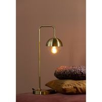 Tafellamp Globular Metaal Antique Brass