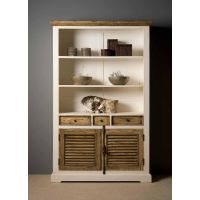 Amanda boekenkast - 120 cm - wit