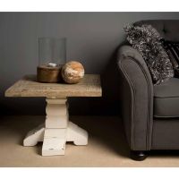 Amanda bijzettafel - 60 cm - wit