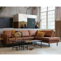 Woood Bijzettafel Turn Around Zwart 40x50x44 cm