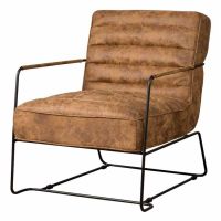 Tower Living Bari fauteuil - cognac