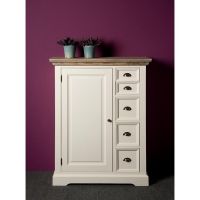 Fleur spekkast - 100 cm - wit