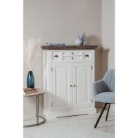 Fleur meidenkast - 100 cm - wit