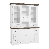 Fleur buffetkast - 164 cm - wit