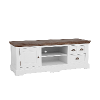 Fleur tv-meubel - 145 cm - wit