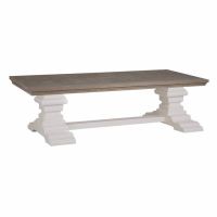 Toscana salontafel - 135 cm - wit