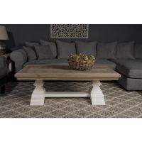 Toscana salontafel - 135 cm - wit