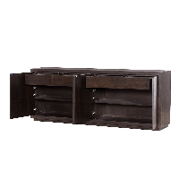 Tower Living Mincio dressoir - 220 cm - bruin