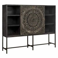 Casina opbergkast - 200 cm - zwart