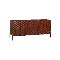 Paola dressoir - 170 cm - bruin