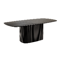 Rivello eettafel - 260 cm - zwart