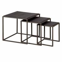 Fanna bijzettafel set vanaf 30 cm - grijs