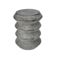 Vinci (cinque) bijzettafel - ø35 cm - bruin