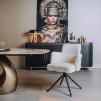 Tower Living Rumo draaibare armstoel