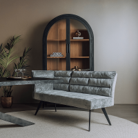 Tower Living Rosora eetkamer hoekbank rechts - 100 cm