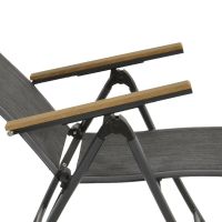 Arezzo terrasstoel textileen verstelbaar van het woonmerk Les