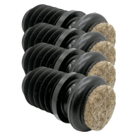 Viltglijder holle poot 16mm | set van 4 van Oranje Furniture Care