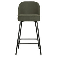 Vogue barstoel 65 cm geweven stof van het woonmerk BePureHome
