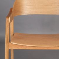 Westlake eetkamerstoel - naturel