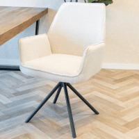 Lex eetkamerstoel stof van het woonmerk Kick Collection