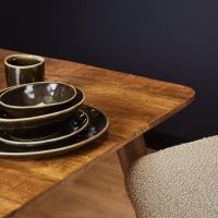 Starfurn Vierkante eettafel Omaha - 90 cm - naturel