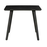 Starfurn Vierkante eettafel Omaha - 90 cm - zwart