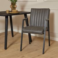 Eetkamerstoel Tivoli Bull met armleuning