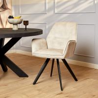 Eetkamerstoel Nova met armleuning