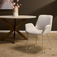 Eetkamerstoel Evan - zand